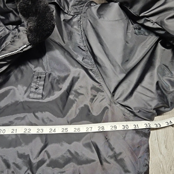 National Patrol Black Bomber Jacket Elastic Waist - Picture 8 of 9